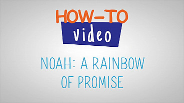 Noé - Un arcoiris de promesas - Paso a paso