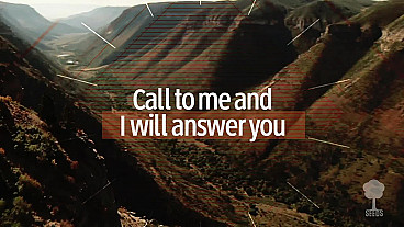 Call To Me (Jeremiah 3:33)