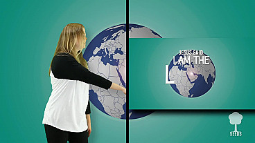 Light of the World With Hand Motions (John 8:12)