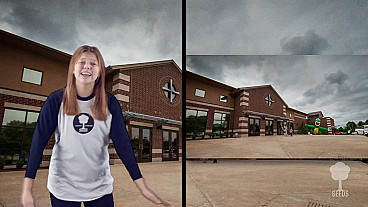 Shout With Hand Motions (Psalm 100:1-3)