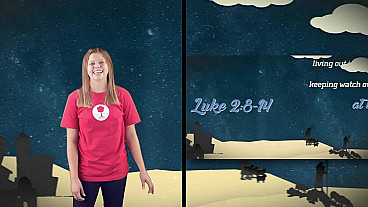 Joy With Hand Motions (Luke 2:8-14)