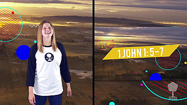 God is Light With Hand Motions (1 John 1:5,7)