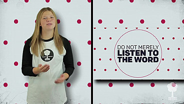 Do What It Says With Hand Motions (James 1:22)