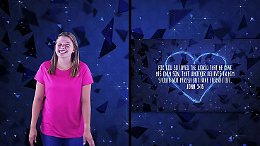 For God So Loved The World With Hand Motions (John 3:16)