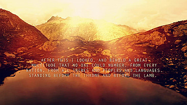 Salvation Belongs To Our God (Revelation 7:9)