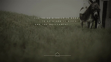 To Us A Child Is Born (Isaiah 9:6, John 3:16)