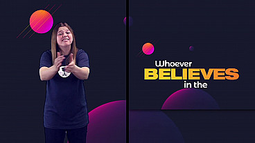 I Believe With Hand Motion (John 3:36 ESV)