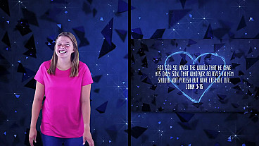 For God so Loved the World With Hand Motion (John 3:16 ESV)