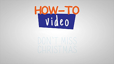 How-To Don't Miss Christmas