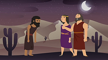 Jesus Heals a Blind Man