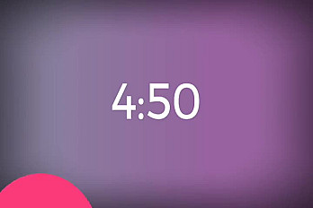 Pink and Purple Kids Church Countdown Video