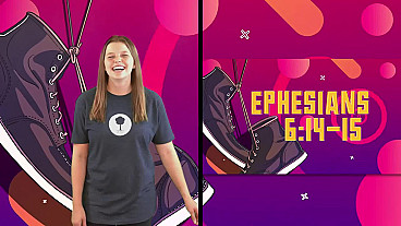 Shoes For Your Feet (Ephesians 6:14-15) With Hand Motions