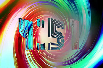 Colorful Swirl Countdown