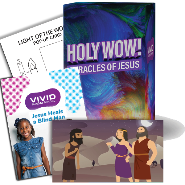 Jesus Heals a Blind Man