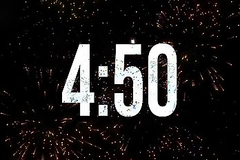 Large Fireworks Countdown