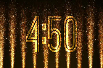 Golden Sparkler Countdown